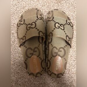 Cute Patterned Platform Sandals
